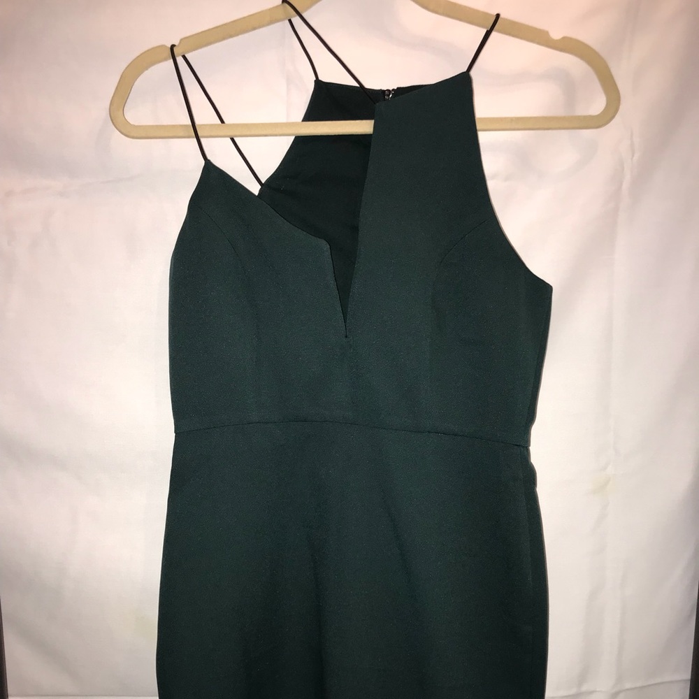 CharlotteRusse ‘Re:named’ Dark Green Bodycon Dress